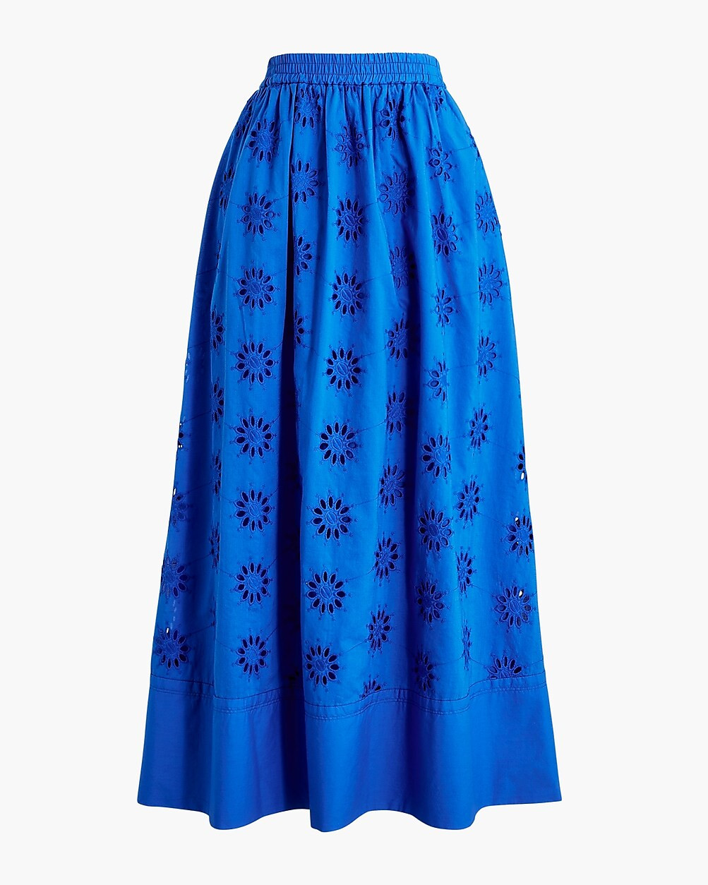 Eyelet midi skirt | J.Crew Factory