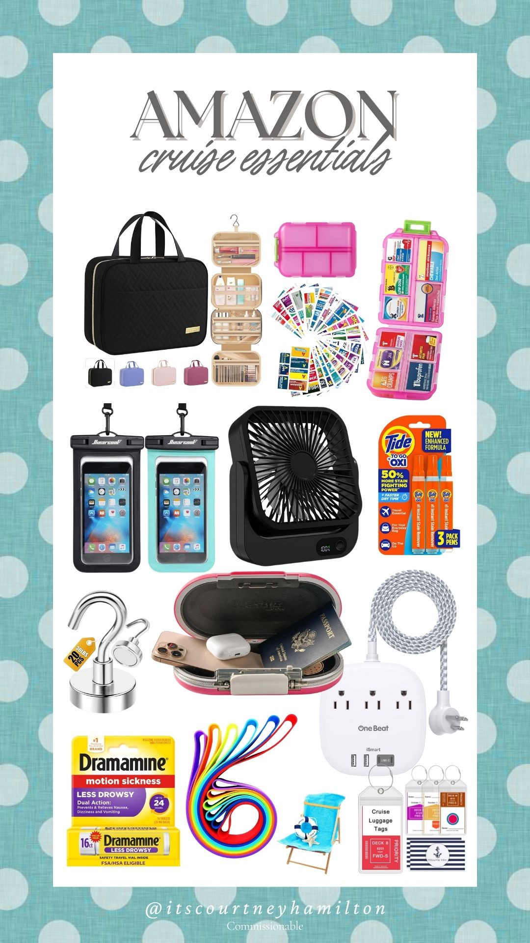 Amazon Cruise Essentials!!

finds under 100, finds under 50, travel essentials, courtney hamilton
 

 #LTKSeasonal #LTKSaleAlert #LTKTravel