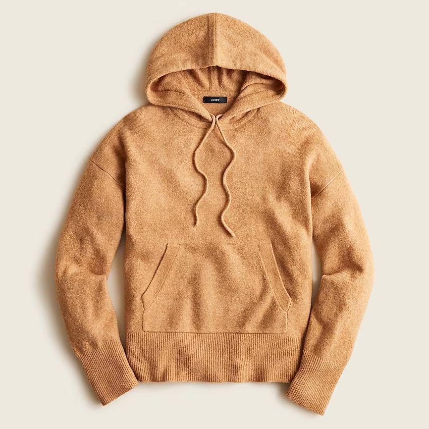 Hoodie-sweater in supersoft yarn | J.Crew US