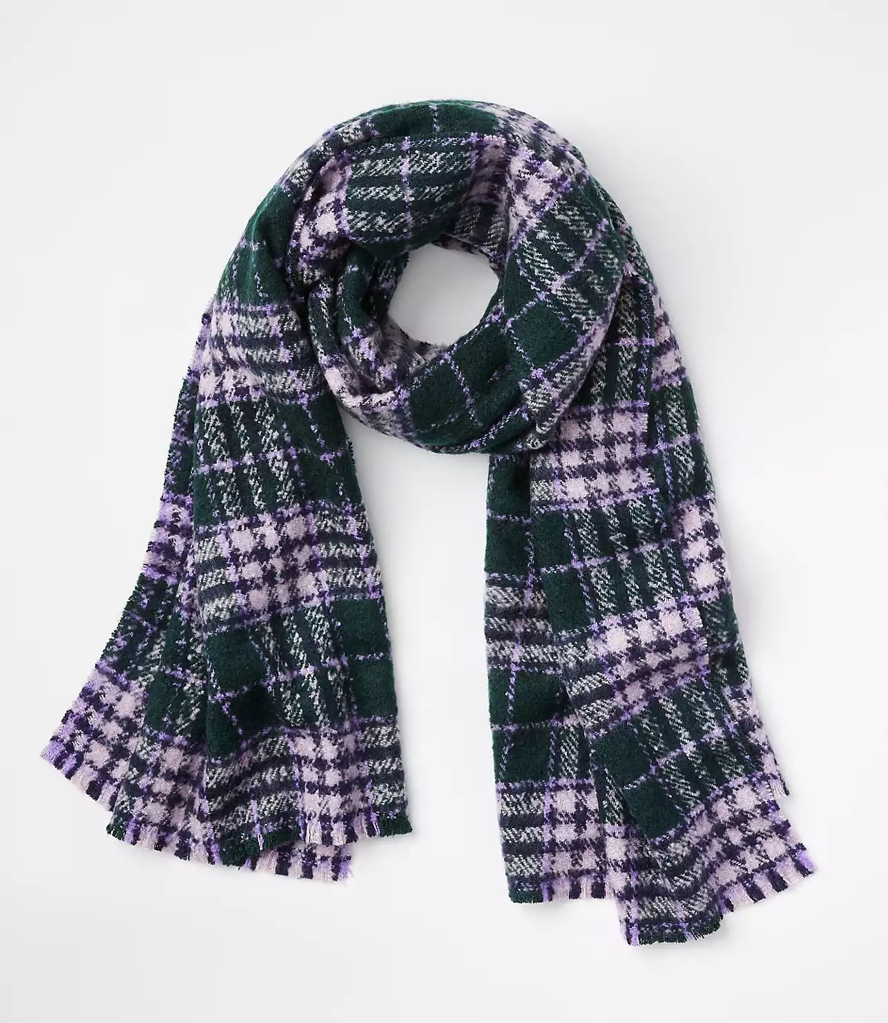 Plaid Blanket Scarf | LOFT