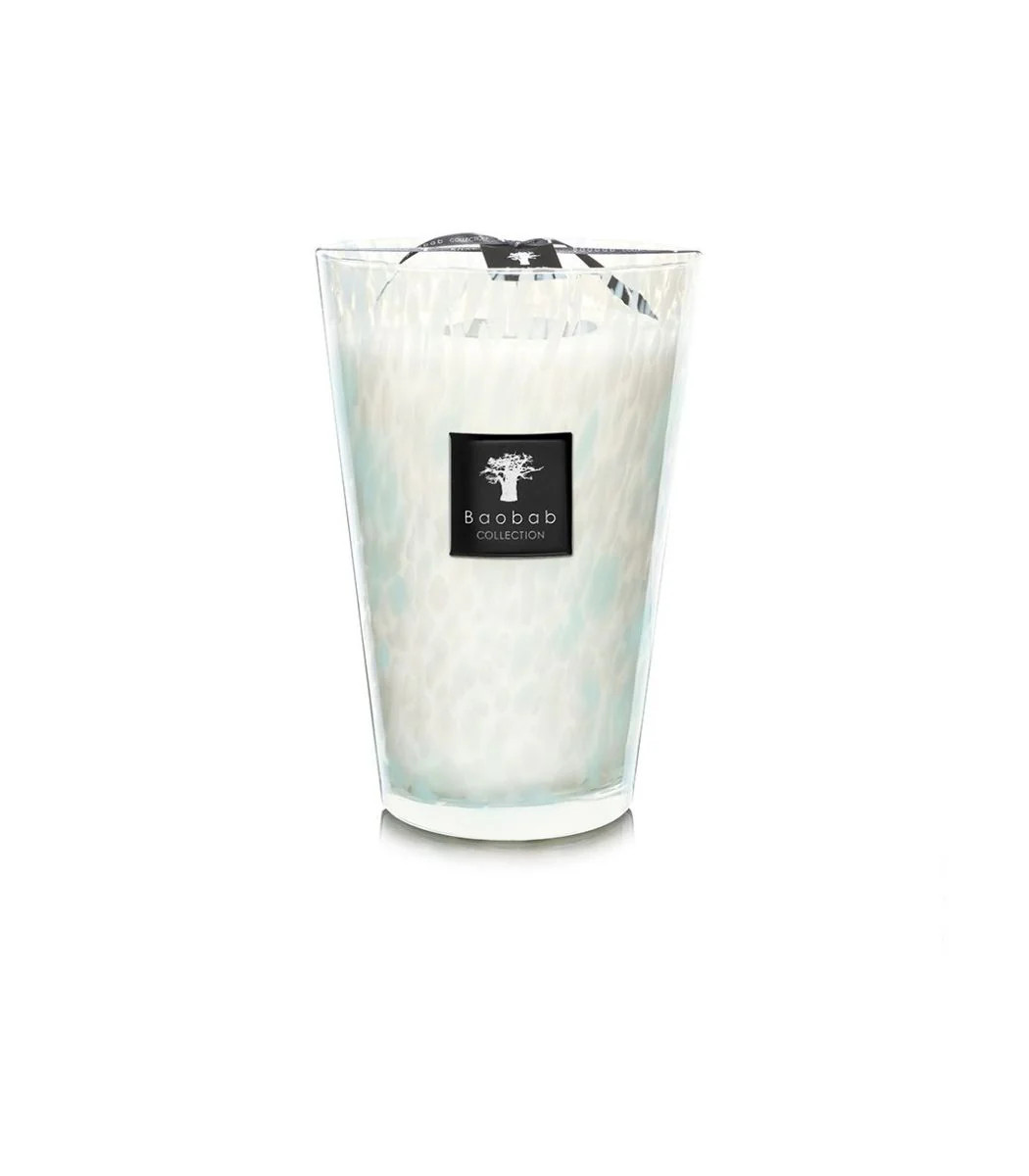 SCENTED CANDLE PEARLS SAPPHIRE | Baobab Collection USA