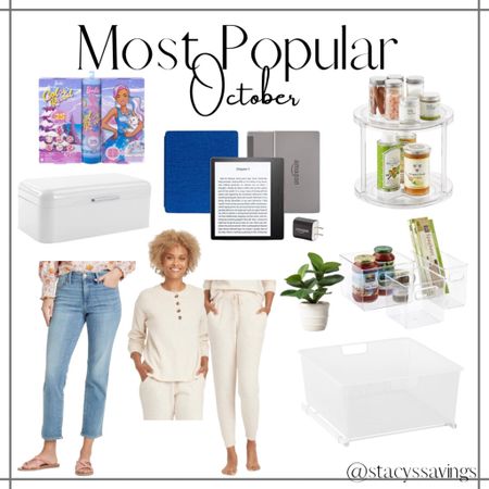 Most popular items of October - picked by you! There’s some great kitchen organizers, budget-friendly clothes & gift ideas! 



#LTKhome #LTKkids #LTKfamily