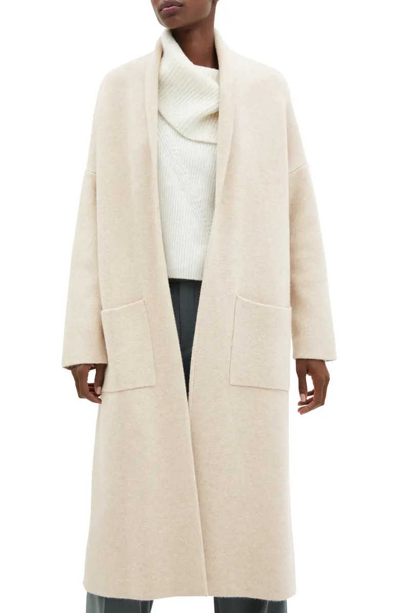 MANGO Open Front Sweater Coat | Nordstrom | Nordstrom