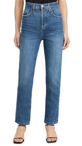 Favorite Daughter Women's The Valentina Straight Jeans, Essex, 26 | Amazon (US)