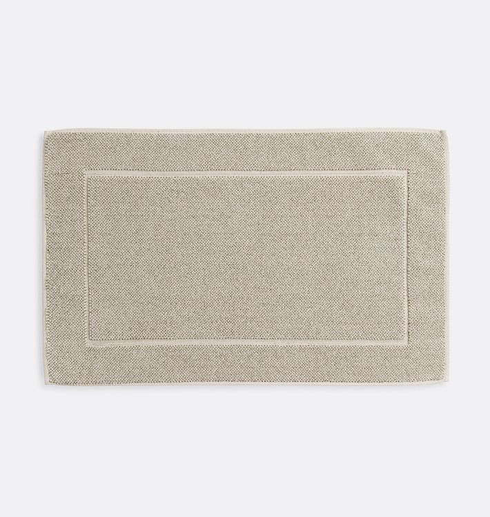 Organic Heathered Cotton Bath Mat | Rejuvenation