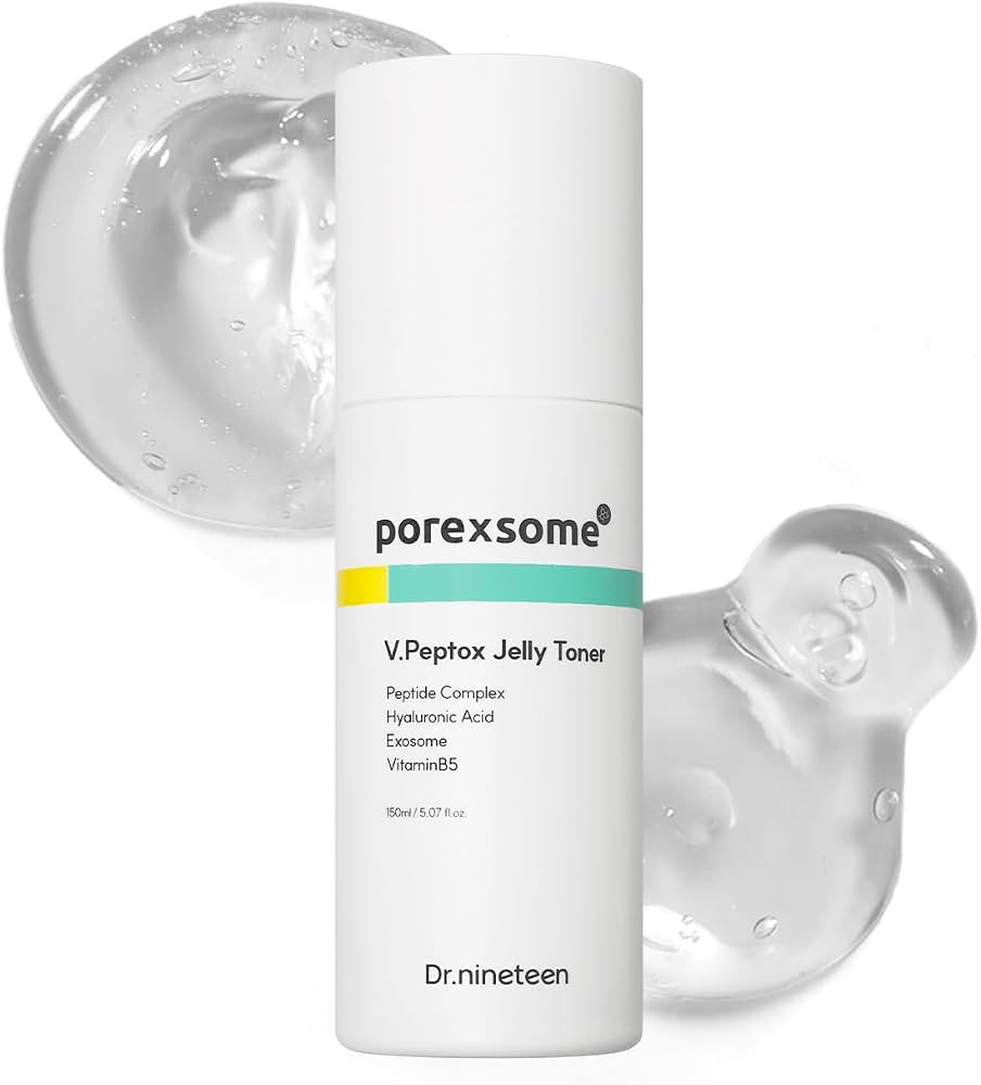Dr.nineteen PoreXsome V.Peptox Jelly Toner 150ml\u316313Peptides 25,000ppm, 10HA | Amazon (US)