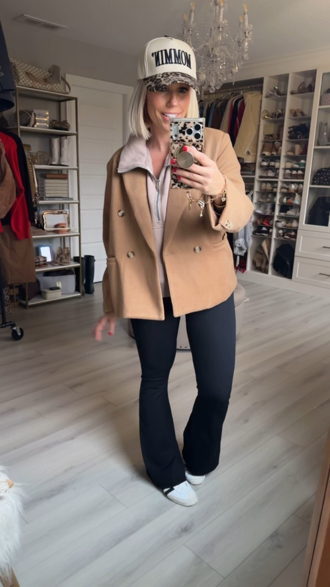This jacket has been one of my favs this year!!! A good combo of a blazer meets peacoat!
⬇️⬇️⬇️
Jacket medium
Top medium
Leggings small

#LTKOver40 #LTKFindsUnder50 #LTKSaleAlert