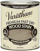 Varathane 262011 Premium Fast Dry Wood Stain, 32 oz, Sunbleached | Amazon (US)
