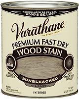 Varathane 262011 Premium Fast Dry Wood Stain, 32 oz, Sunbleached | Amazon (US)
