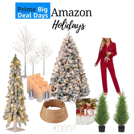 Amazon Prime Big Deals - Holidays
Christmas Tree Birch Trees Porch Trees Battery Candles Tree Cuff Tree Skirt Christmas Pajamas 

#LTKhome #LTKSeasonal #LTKxPrime