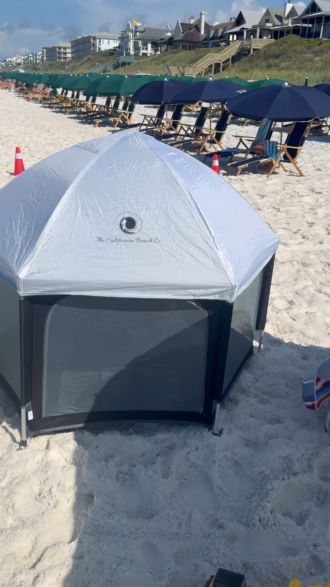 California beach Co tent for babies and toddlers. Great for mid day beach naps! 

Beach vacation. Toddler. 

#LTKTravel #LTKKids #LTKBaby