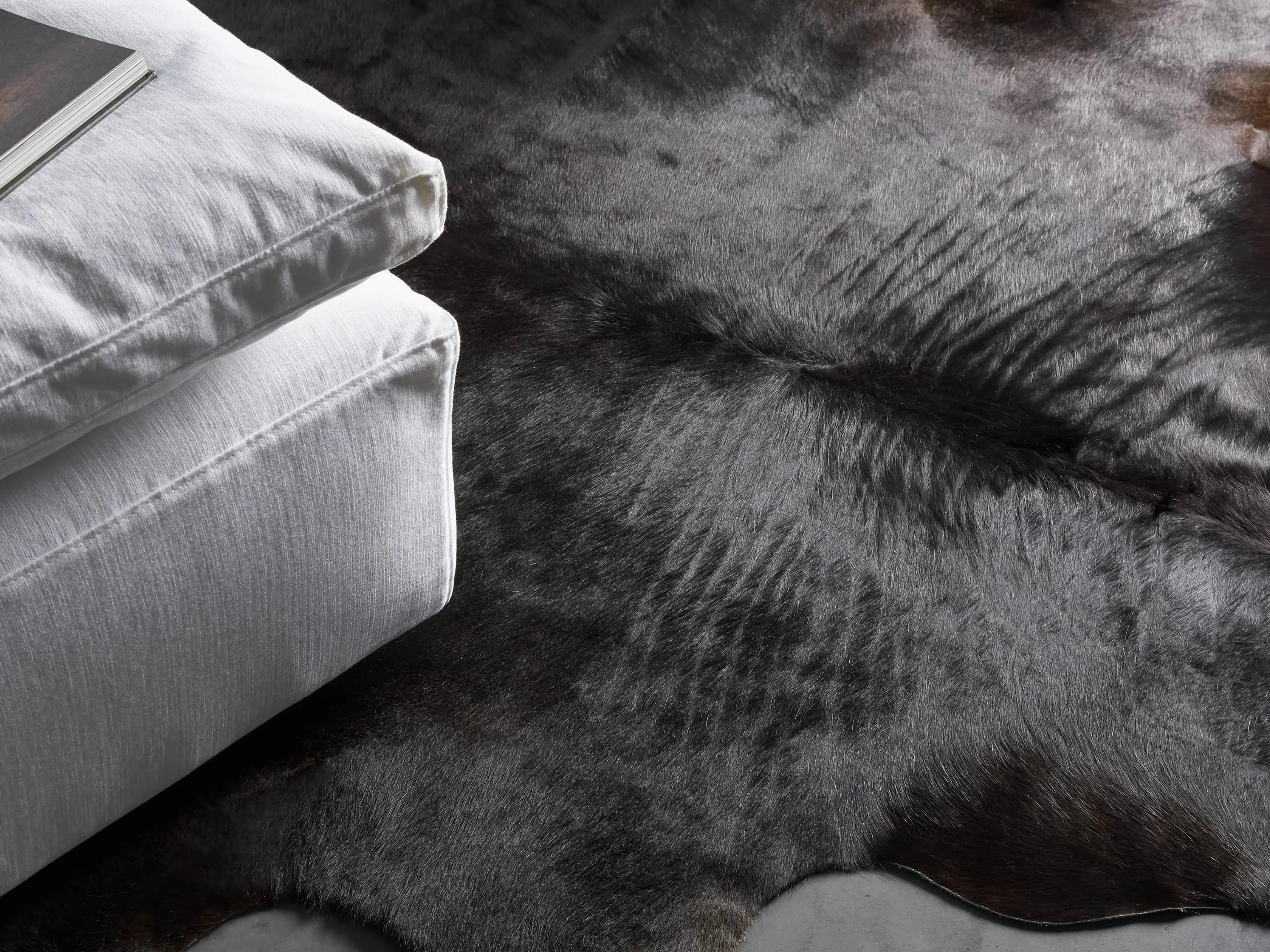 Black Angus Hair on Hide | Arhaus