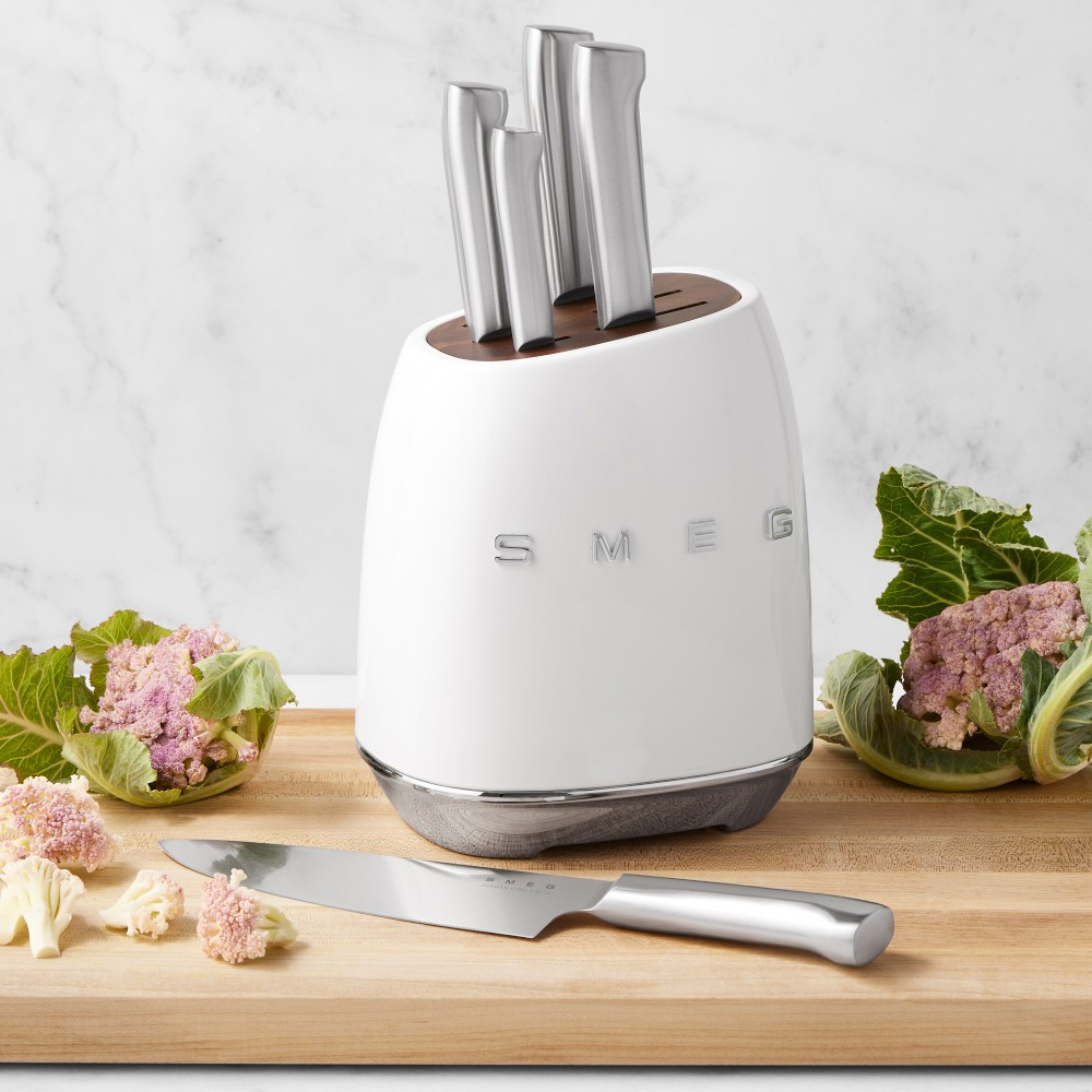 SMEG Knife Block, Set of 6 | Williams-Sonoma