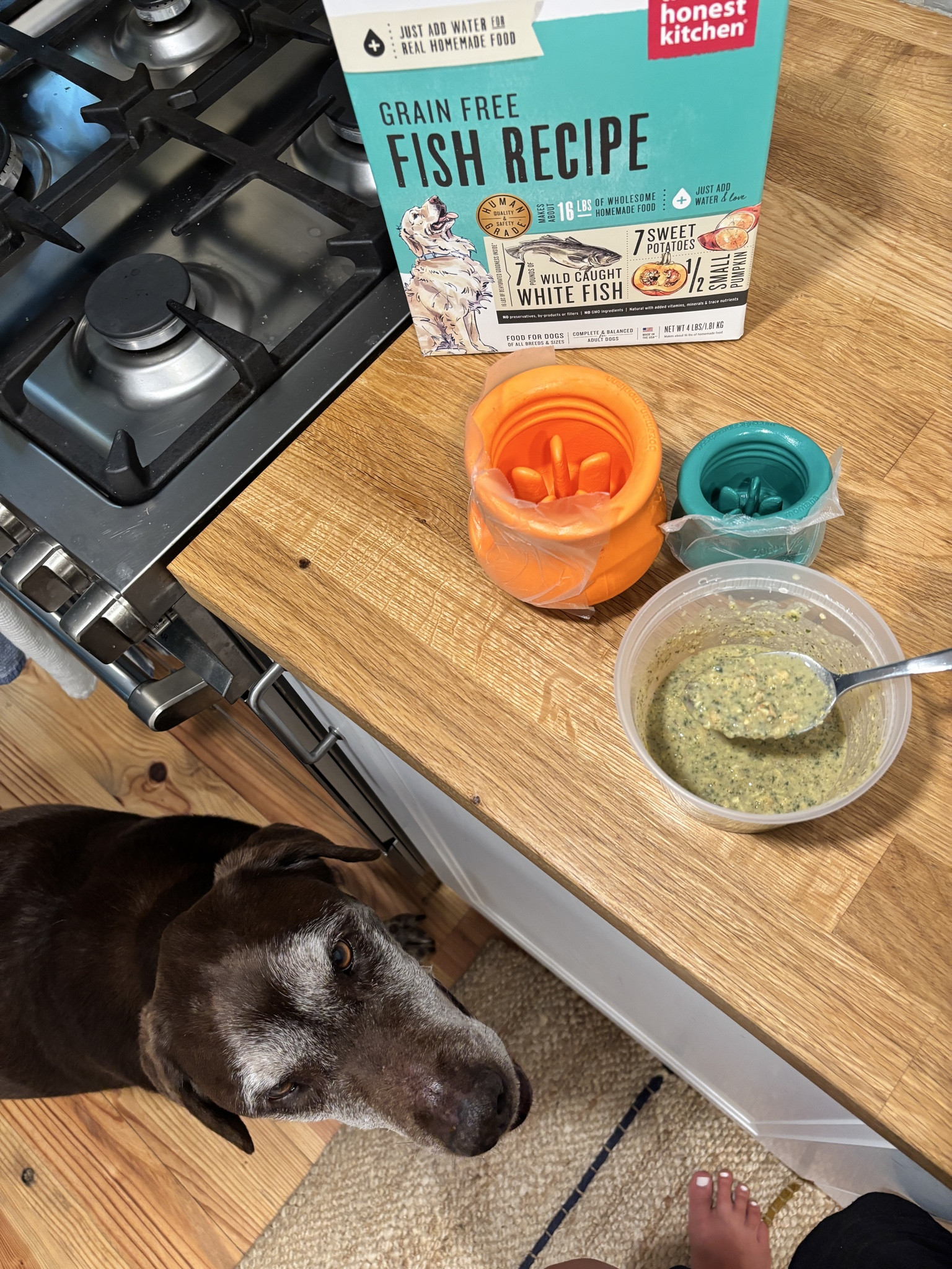 The Honest Kitchen makes a great dehydrated food that’s perfect for stuffing Toppls for dog enrichment time 

#LTKPets