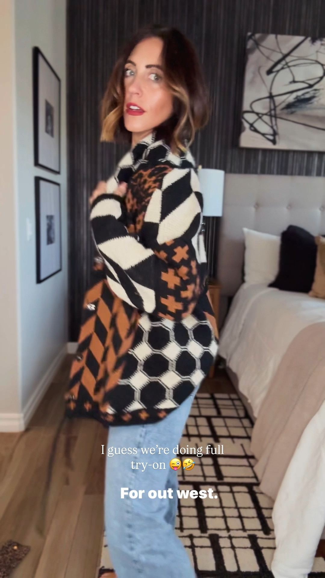 Free people look for less cardigan! 

Amazon find!! Taking it to the ranch!! 🩶🤎👢🤠

Cardigan - OS fits all
Jeans - size 27

Amazon, Amazon fashion, western wear, western style

#LTKOver40 #LTKFindsUnder50 #LTKStyleTip