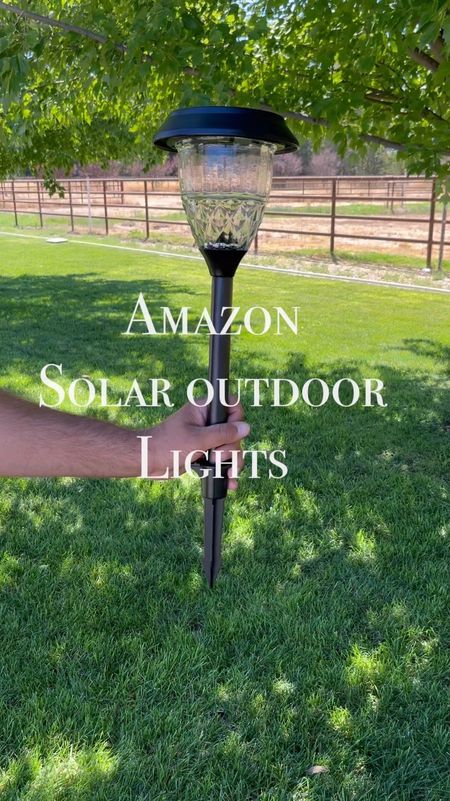 🌟 Let's light up your feed with a little outdoor lighting love! 🌟
There's something magical about a well-lit pathway or garden that just brings joy to the soul, don't you agree? ✨
Grab Yours Here: https://amzn.to/3xvVSB6

And good quality solar lighting is a must-have or you'll be replacing them every other year - nobody wants that hassle! 🌞 These are my favorites for my pathway, easy to install and lights up nice and bright without fail.

It's like having little stars guiding your way through the night! 🌠 Plus, the best part? They even last through several rainy days with built-up solar charge, so no need to fret when the weather takes a turn. ☔️ It's like they've got their own little solar-powered superpowers!

And let's not forget the aesthetic boost they give to your outdoor space - talk about ambiance! 🏡 Whether you're hosting a backyard soiree or just enjoying a quiet evening under the stars, good lighting sets the mood just right. So, here's to those little beams of brightness that make every night a little more magical! ✨ #outdoorlighting #SolarLighting #pathways #yarddesign #landscapedesign #landscapelovers #amazonhomefavorites #amazonfavorites #founditonamazon #backyardgoals #yardgoals

#LTKhome #LTKSeasonal #LTKVideo
