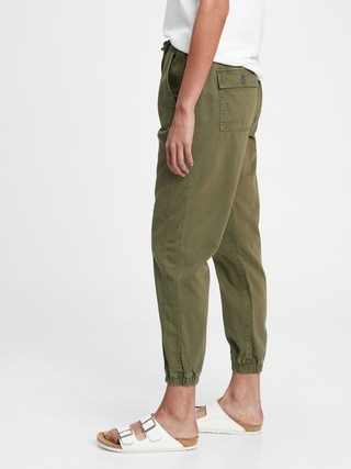 Ribbed Pull-On Joggers with Washwell | Gap (US)