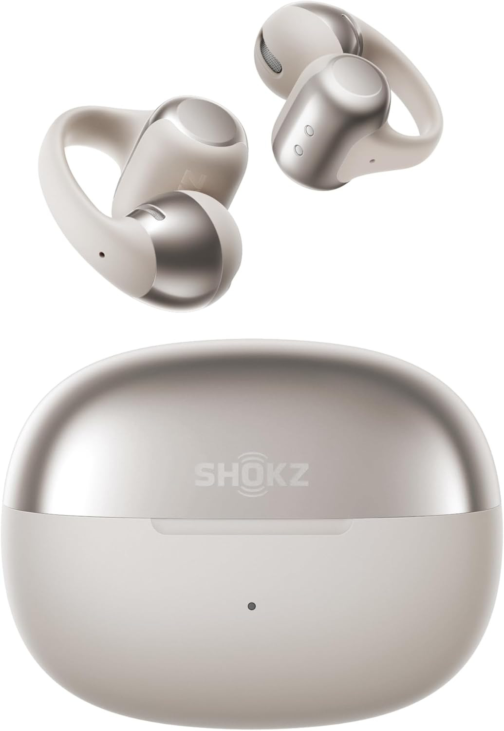 SHOKZ OpenDots ONE Open-Ear Clip-On Bluetooth Earbuds, Grey, Dolby Audio | Amazon (US)