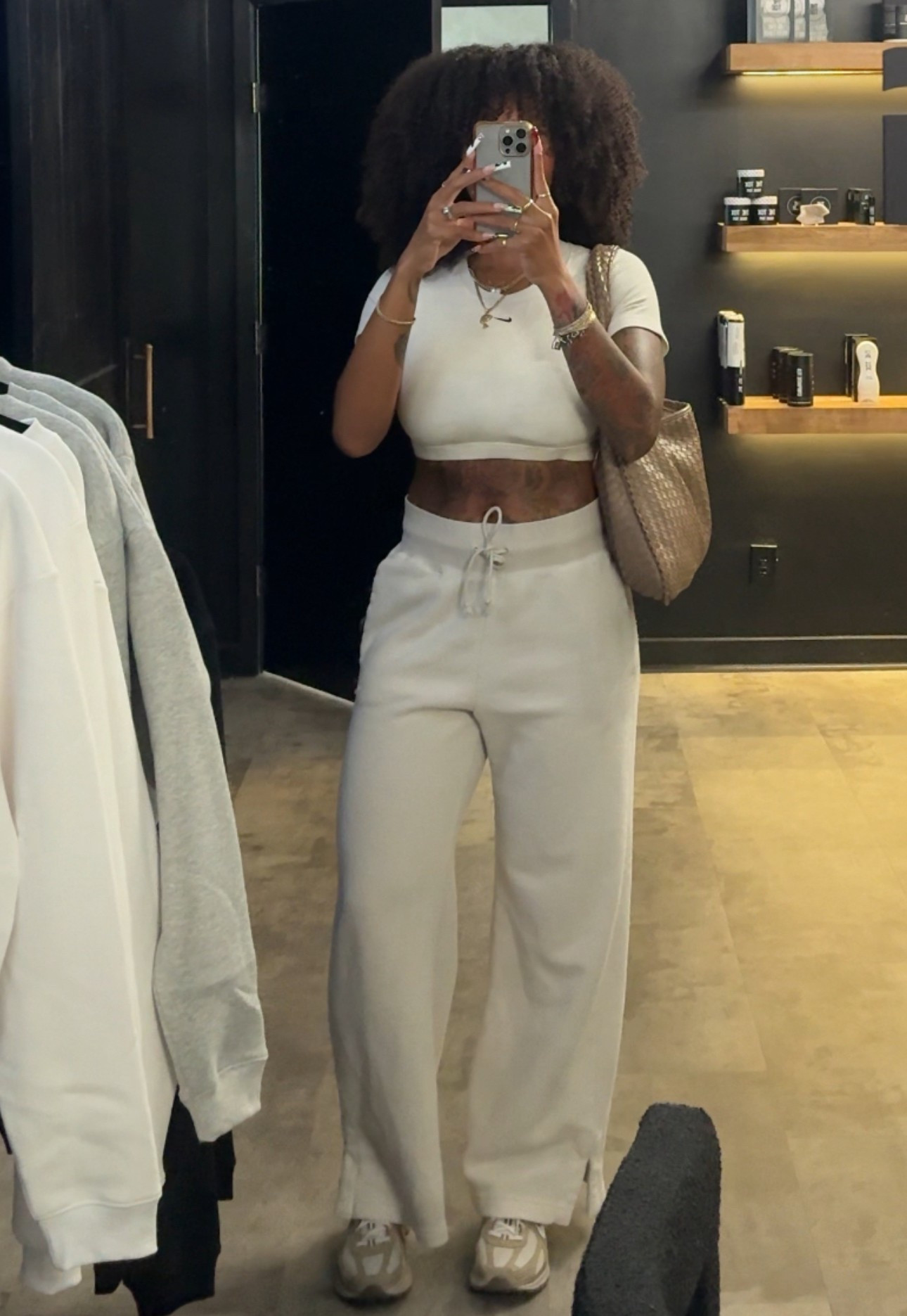 nike comfy casual vibes 
bag is linked on my TT 🤎 

#LTKSeasonal #LTKGiftGuide #LTKActive