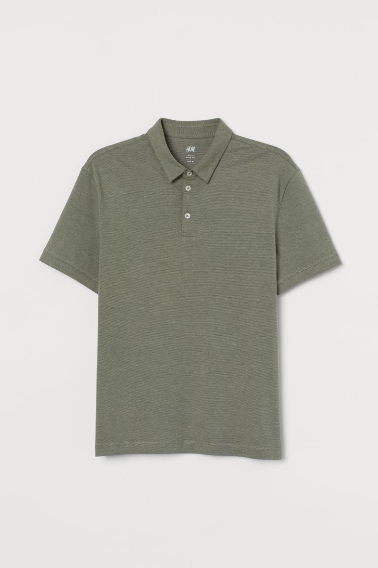 Slim Fit Polo Shirt | H&M (US + CA)