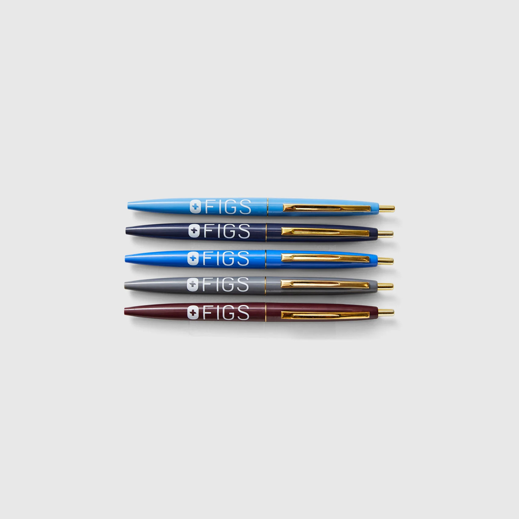 FIGS Logo Pen 5-Pack - None | FIGS