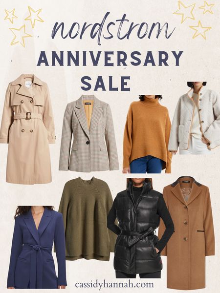 Sweater and outerwear favourites from the Nordstrom Anniversary Sale! These are giving ALL THE FALL VIBES 🧡🍂🍁

#LTKstyletip #LTKxNSale #LTKSeasonal