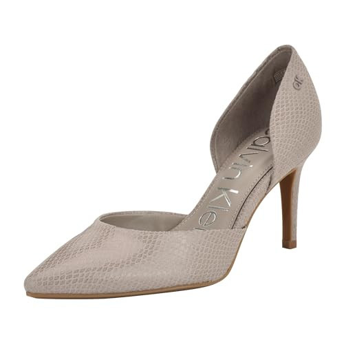 Calvin Klein Women's Gloria Pump, Taupe Snake 241, 9.5 | Amazon (US)
