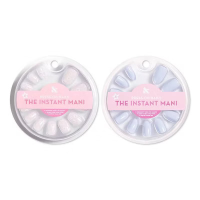 Olive & June Press-On Nails - Pastel Pack - BP/Flower Shower - 84ct/2pk | Target