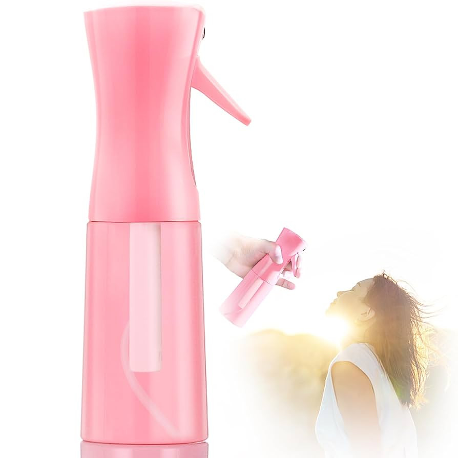 Spray bottles, Spray Water Bottle Fine Mist Refillable, Continuous Spray Bottle for Hair, Skin Ca... | Amazon (US)
