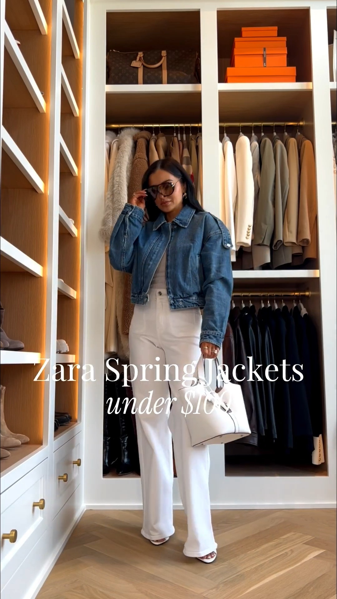 @Zara new arrivals for spring and I just got these under $100 jackets in and they are so chic. The perfect layering pieces to elevate any outfit whether you’re dressing for casual days, spring break, beach vacations, or date nights. Such a good mix of effortless and polished looks.

Zara jacket size XS
Simon Miller skirt size XS
Zara denim jacket size XS
Mango nude heels runs TTS
Paige cigarette jeans runs TTS
Zara denim jacket and Frame white jeans runs TTS
Zara leather crop jacket size XS

miamiamine Zara new arrivals spring jackets under 100 casual spring outfit ideas spring break outfit beach vacation outfit date night outfit Zara haul chic everyday style elevated casual looks

#LTKWorkwear #LTKTravel #LTKPetite