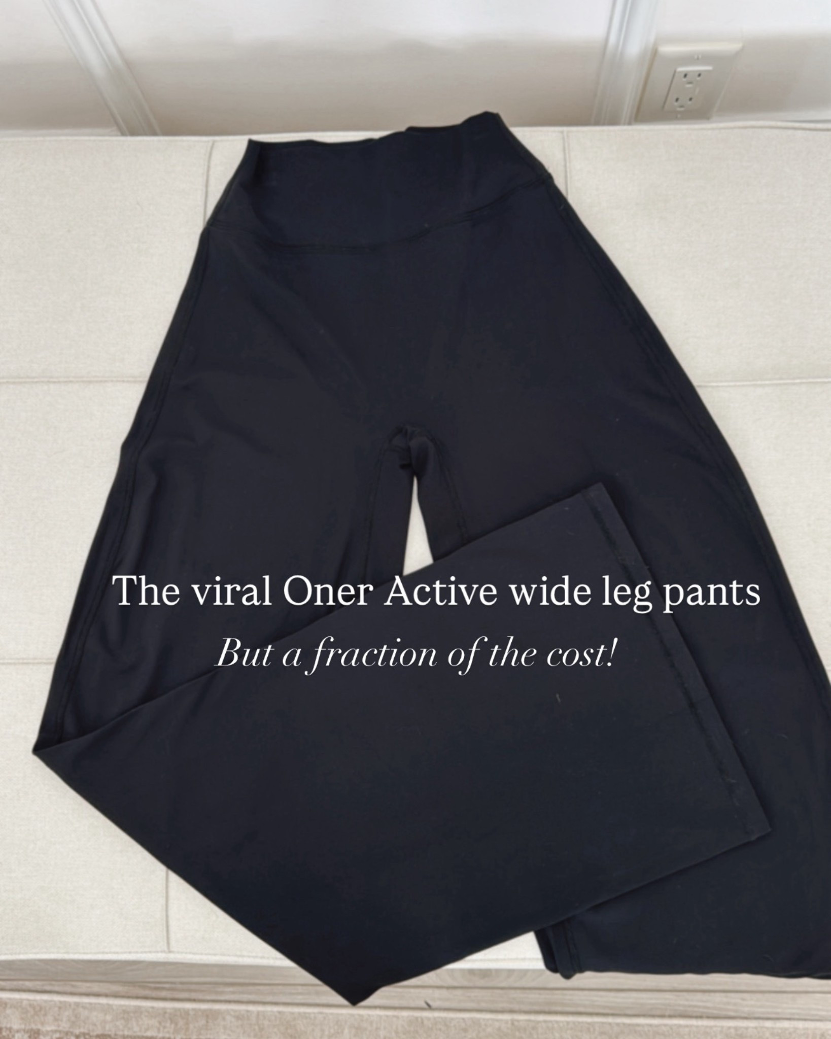 The viral Oner Active wide leg pants,
But a fraction of the cost! Wide leg leggings are a must for fall and winter 

#LTKStyleTip #LTKU #LTKFindsUnder100