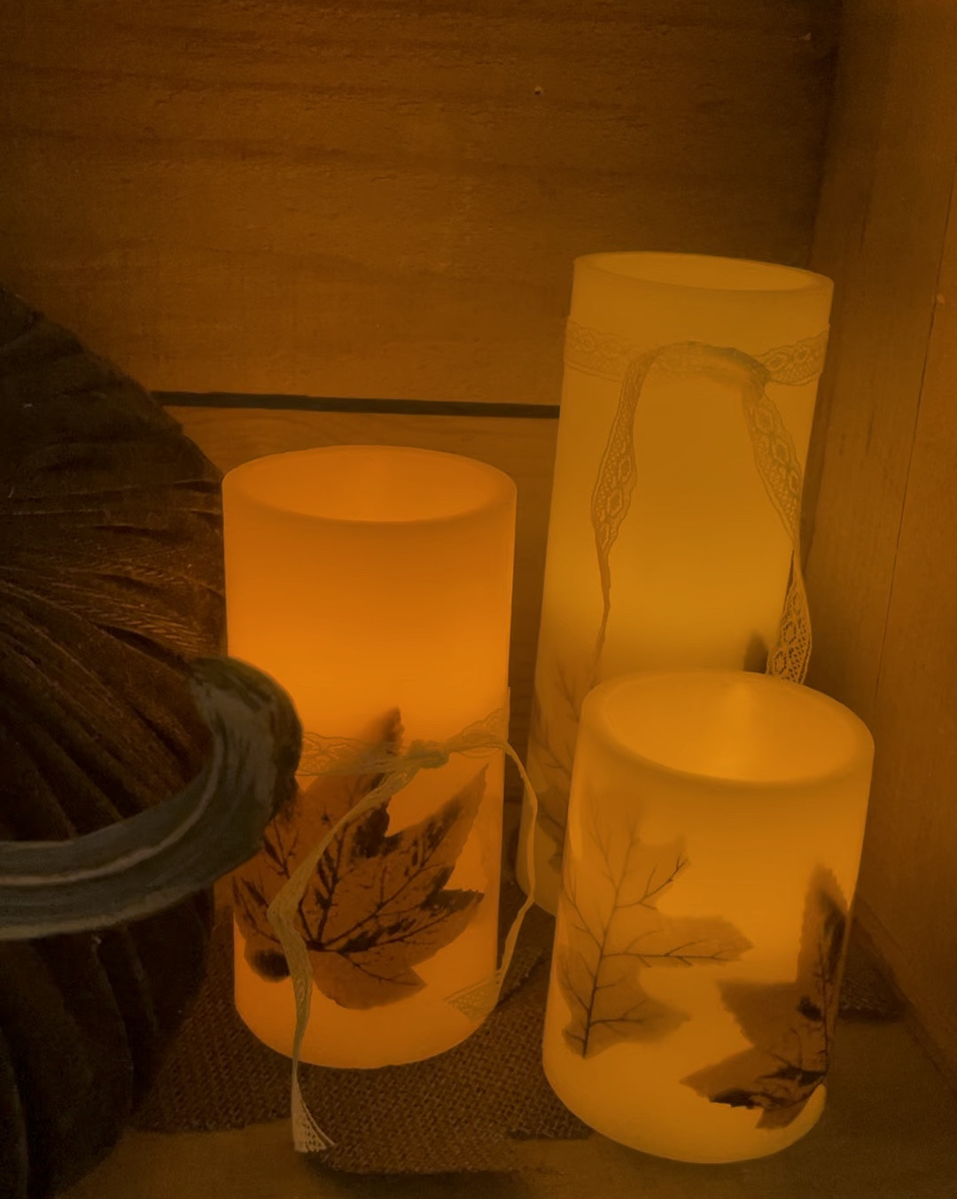 Faux pillar candles are one of my favorite fall and winter decor accessories. They are SO COZY with the warm glow. And, they can be placed anywhere!

#LTKSeasonal #LTKHome #LTKFindsUnder50