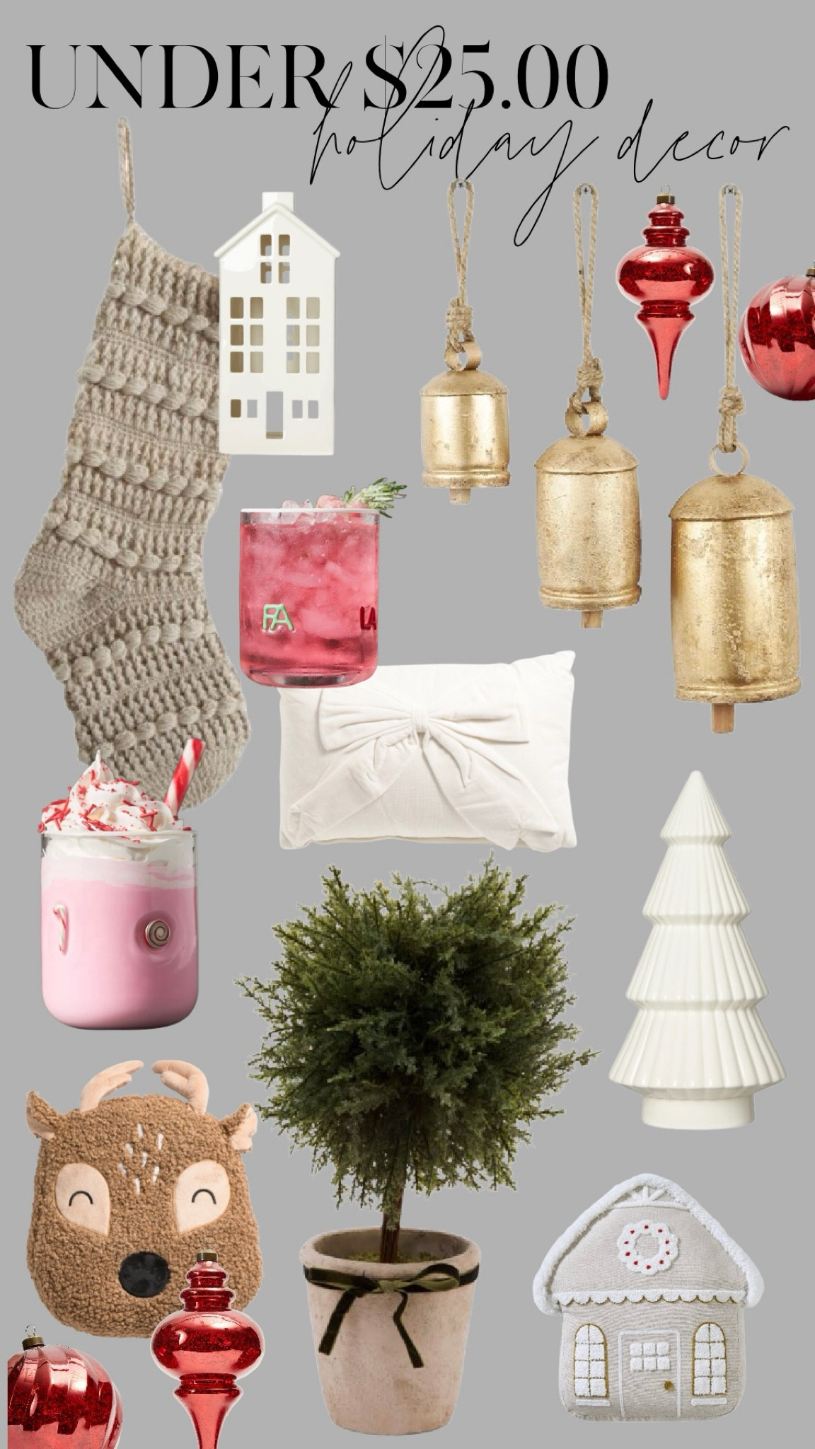 Deck your halls without breaking the bank! Check out these festive holiday finds for your home, all under $25! From cozy decor accents to charming ornaments, you can elevate your space this season without overspending. Get ready to create a warm and inviting atmosphere for family and friends! Shop these budget-friendly holiday essentials now!

#LTKHome #LTKSeasonal #LTKHoliday