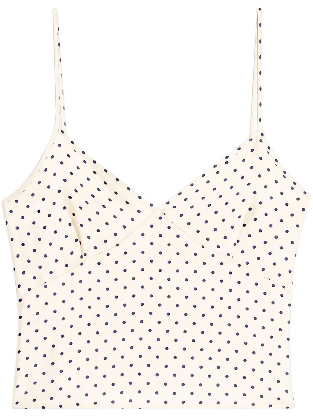 AMI Paris polka-dot Tank Top - Farfetch | Farfetch Global