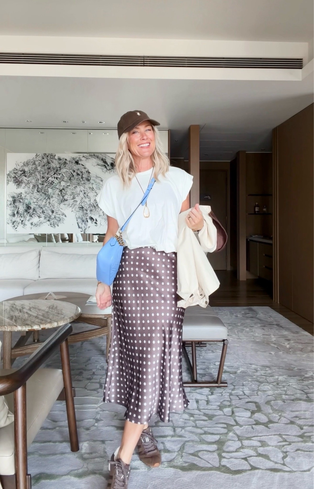 Chic and easy #ootd on day 1 exploring Tokyo!

Top: xs
Skirt: xs
Jacket: xs

#ltktravel #ltkover40