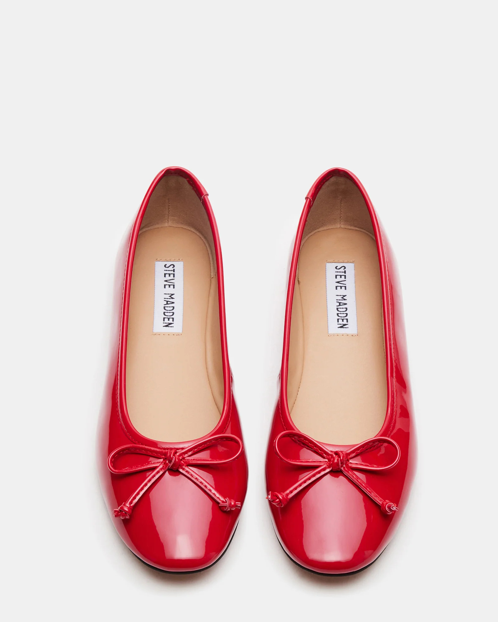 VIXEN Red Patent Ballet Flat | Women's Flats | Steve Madden (US)