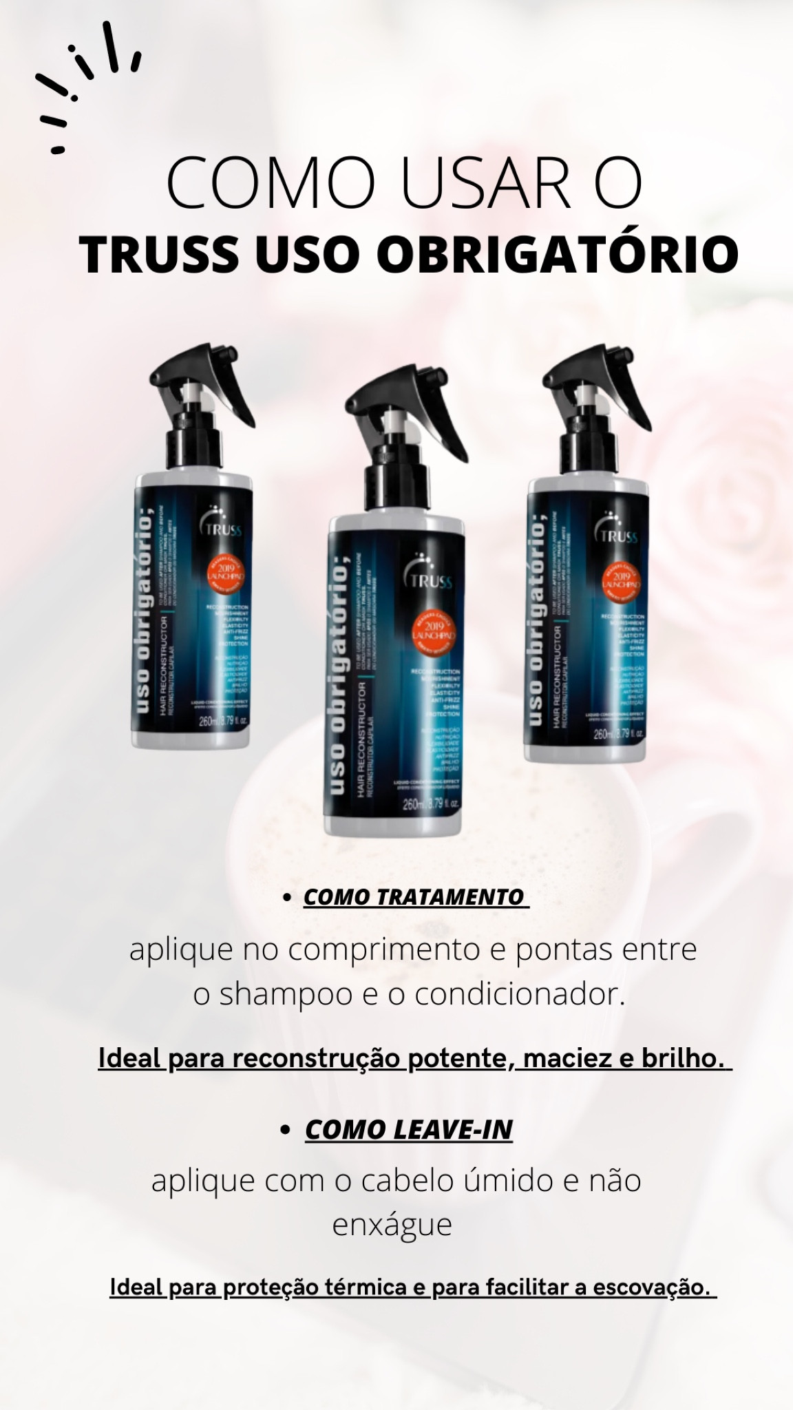 Sabe aquele produtinho que sempre que acaba ficamos desesperadas pra poder repor novamente? essa sou eu com o uso obrigatório hahahahaa!!!! Meu queridinho desde SEMPRE. Uso e indico para todo mundo. Reconstrói QUALQUER cabelo, recupera o brilho, protege os fios e facilita MUITO na hora de desembaraçar. 

#LTKbeauty #LTKbrasil