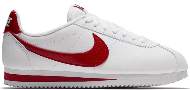 Nike Classic Cortez (Women's) Sneakers in White/Red Crush | StockX