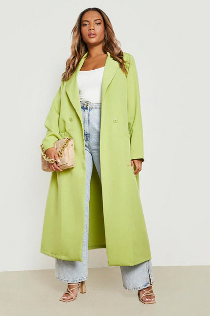 Plus Longline Blazer | Boohoo.com (US & CA)