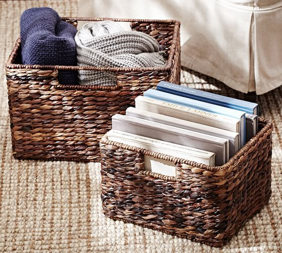 Havana Handwoven Seagrass Utility Baskets | Pottery Barn (US)
