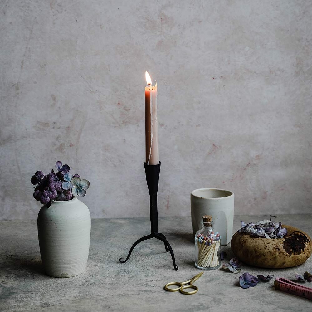 Iron Candle Stand | Roan Iris
