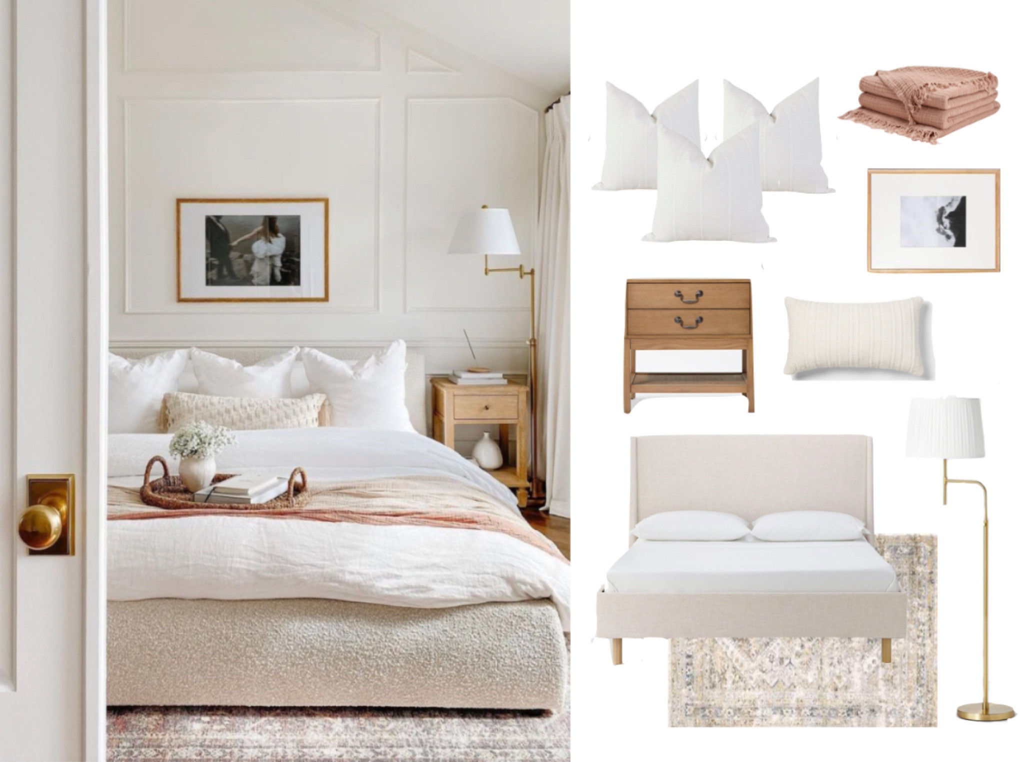 This room via Target! 
A round of of affordable, neutral pieces that create an inviting bedroom…  on a budget.  Mixing textures, finishes and hardware allow a space to feel layered with a personalized aesthetic.  Shop products below 

#interiors #interiordesign #homedesign #homedecor #bedroomdesign #bedroominteriors #frenchdesign #target #targetfinds #LTKtarget 
#design 

#LTKhome #LTKeurope