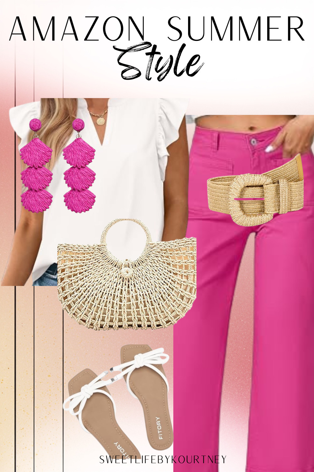 These Amazon summer style finds are so good for making a bold outfit feel easy to pull together. Bright color, fun accessories, and simple pieces that work for vacations, brunch, and warm-weather plans. #SweetLifeByKourtney #AmazonSummerStyle #SummerOutfitIdeas #AmazonFashion 

 #LTKgrwm #LTKootd
