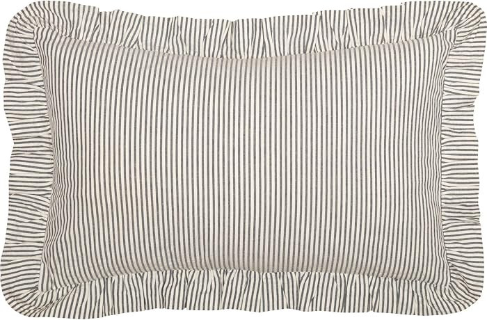 VHC Brands Americana Bedding Hatteras Blue Ticking Cotton Seersucker Striped Rectangle Cover Inse... | Amazon (CA)