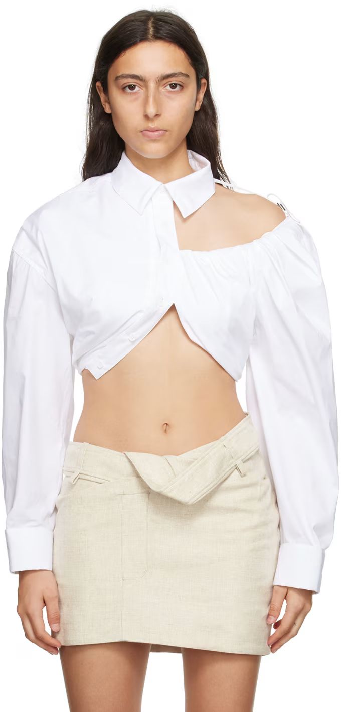 White Le Chouchou 'La Chemise Galliga' Shirt | SSENSE