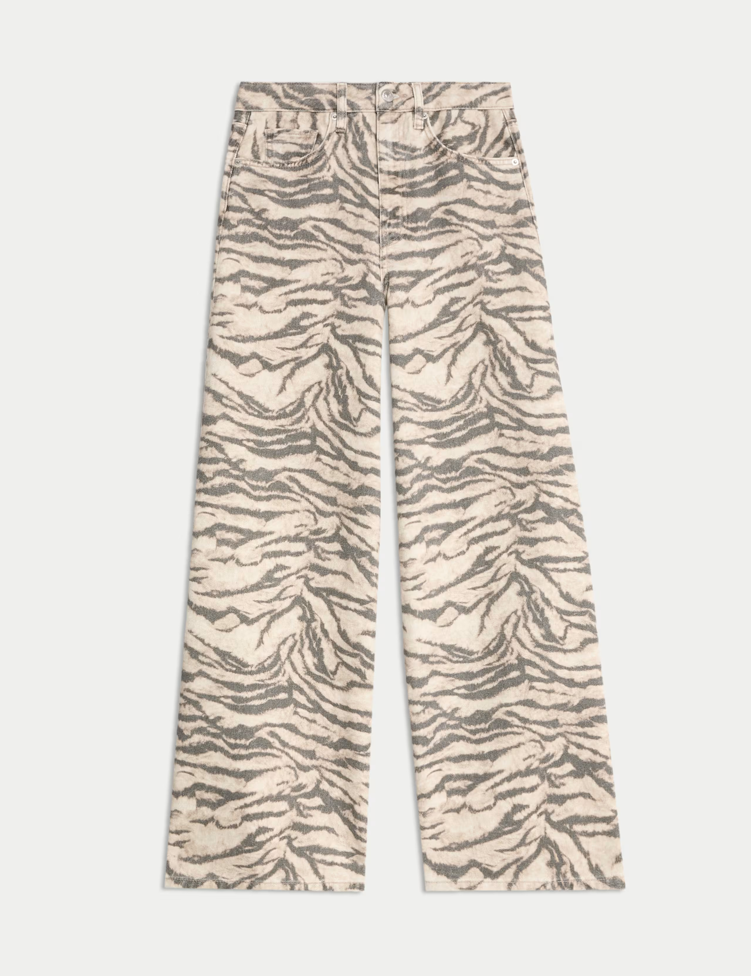Animal Print Wide Leg Jeans | Marks & Spencer (UK)