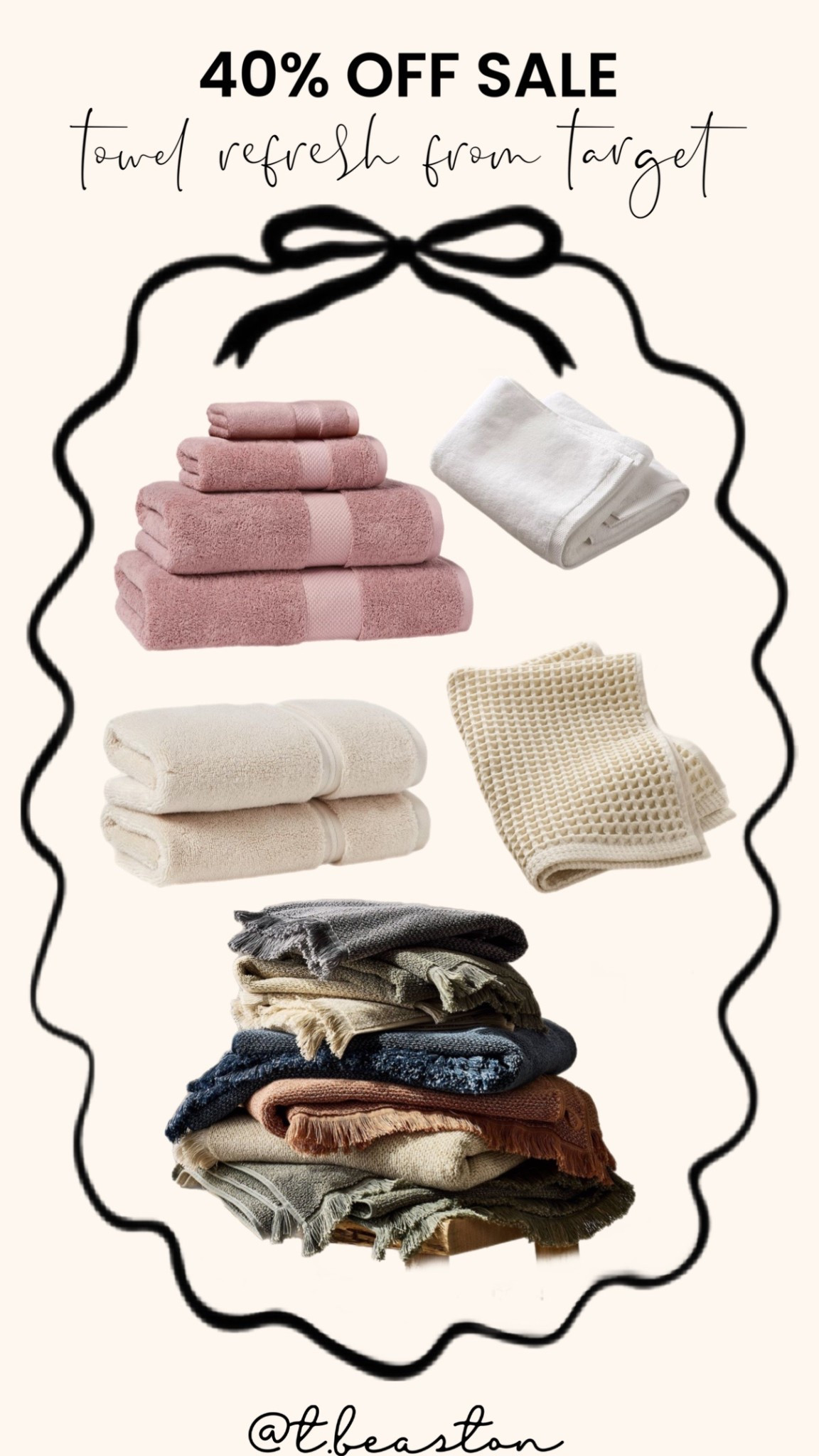 40% off sale on all target towels and bedding currently! Runs through tomorrow! 

#LTKHome #LTKmomlife #LTKselfcare