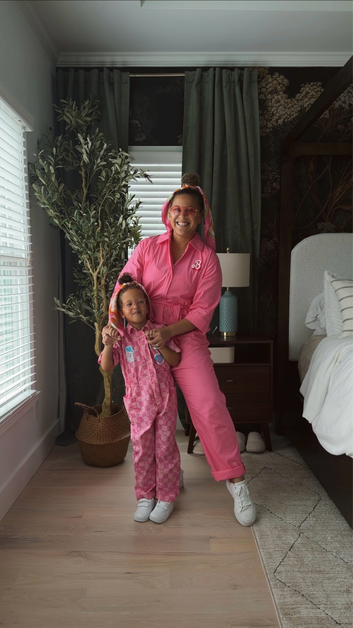 Mother daughter Barbie costume