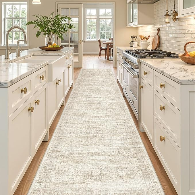 Long Hallway Runner Rug- Carpet Runners for Hallway 12ft, Anti Slip Backing Washable Rug Runner f... | Amazon (US)