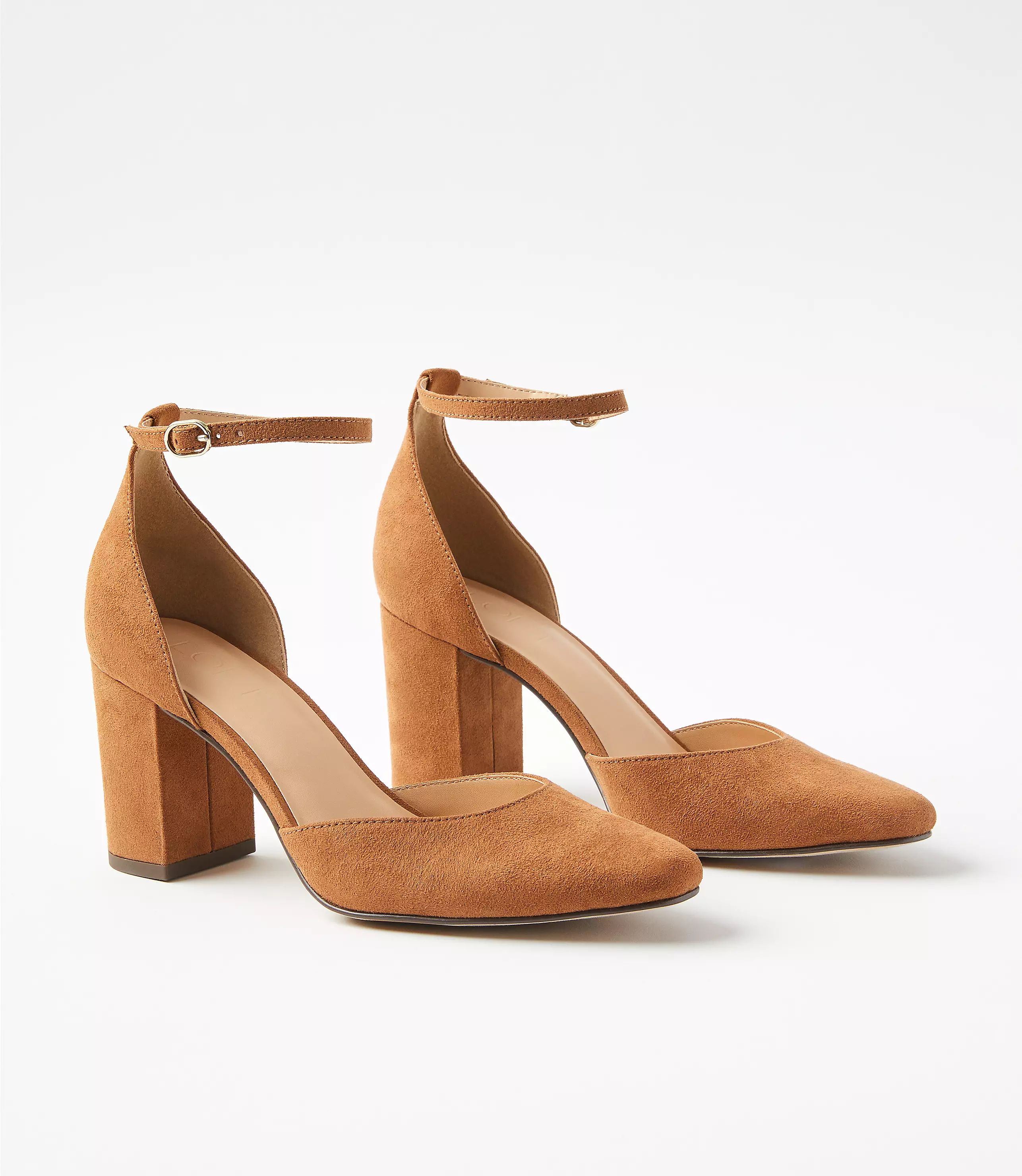 Ankle Strap Block Heels | LOFT